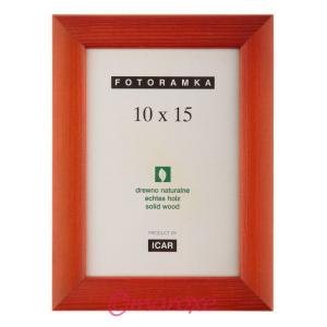 Foto ramka 10 x 15 cm drewno naturalne ICAR