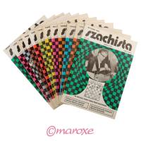 Szachista 1989 cały rocznik.